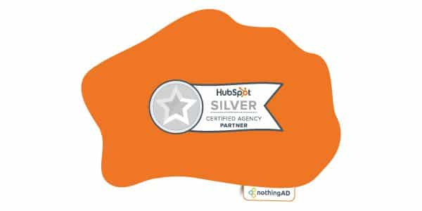 Imagen Nothingad reconocida como Agencia Silver Partner de HubSpot