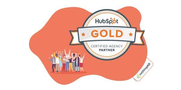 Imagen para nothingAD, Agencia Certificada HubSpot Gold Partner